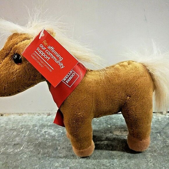 Wells Fargo Pony Bridget - 7” Mini Plush Special Edition 2017 NWT - Picture 2 of 5